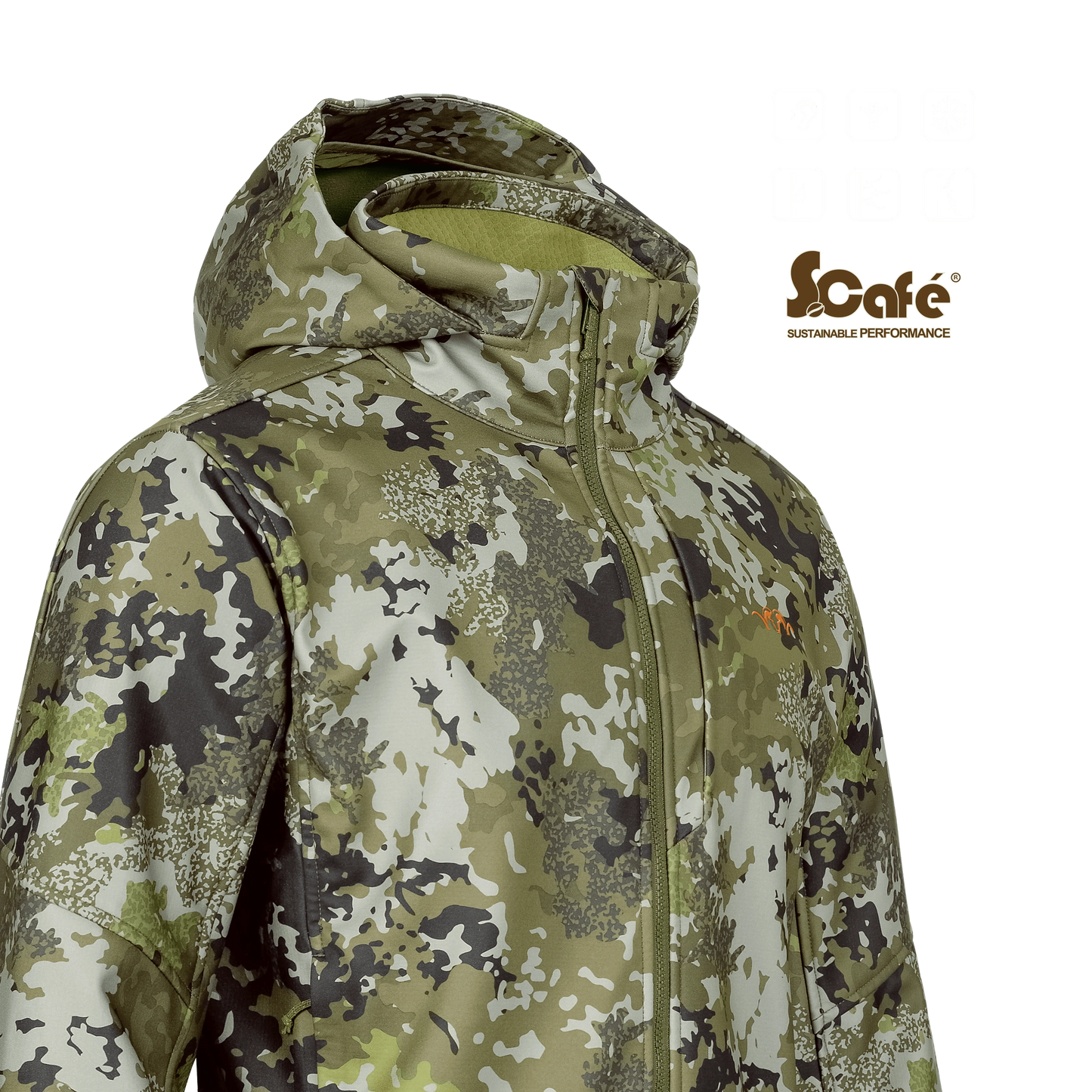 Jacheta BLASER Tranquility Softshell, camuflaj HunTec