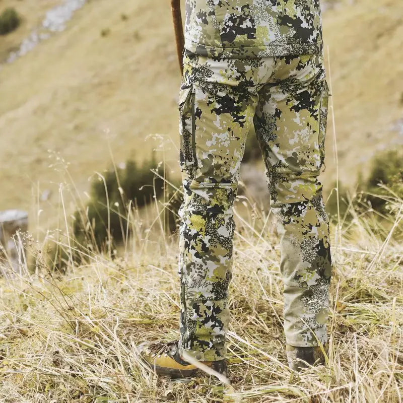 Pantaloni Blaser Charger, HunTec Camo, impermeabili