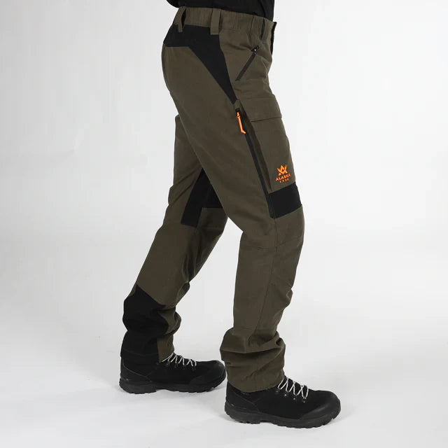 Pantaloni Alaska Durashield, Night Green, ripstop, rezistenti la apa