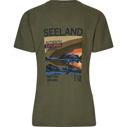 Tricou dama Seeland Leala, Grape Leaf