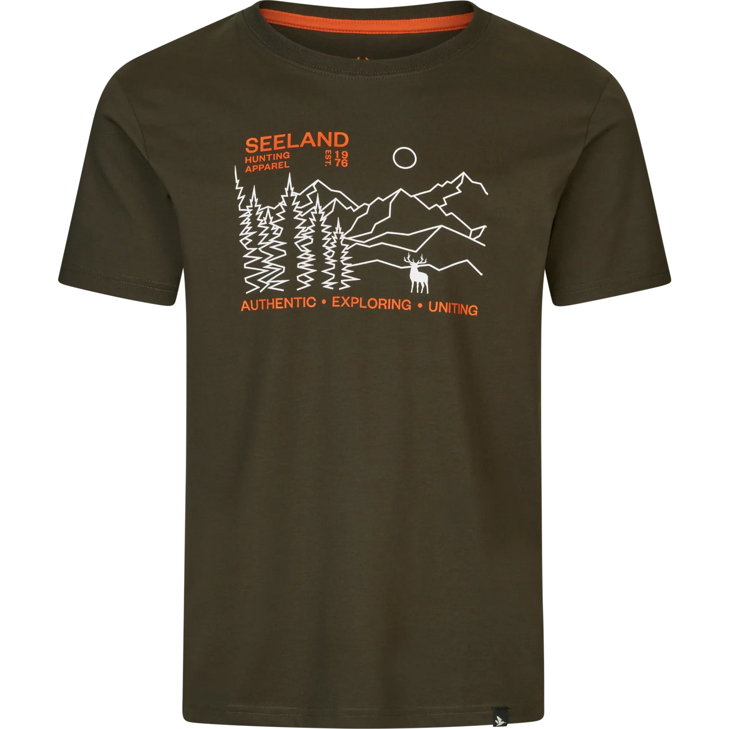 Tricou Seeland Landscape, Pine Green