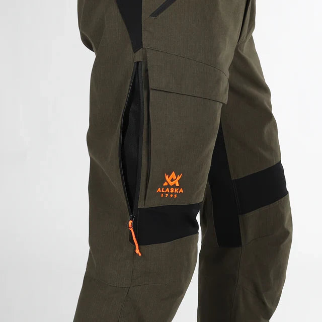 Pantaloni Alaska Durashield, Night Green, ripstop, rezistenti la apa