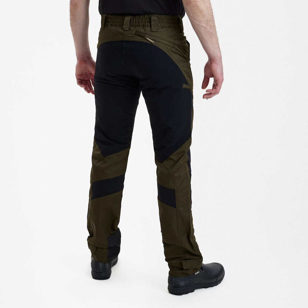 Pantaloni elastici Deerhunter Rogaland Stretch cu contrast, Adventure Green