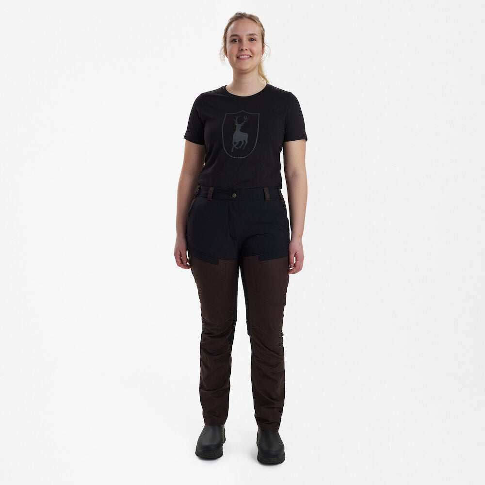 Pantaloni dama Deerhunter Lady Ann, Dark Prune, elastici si rezistenti la apa