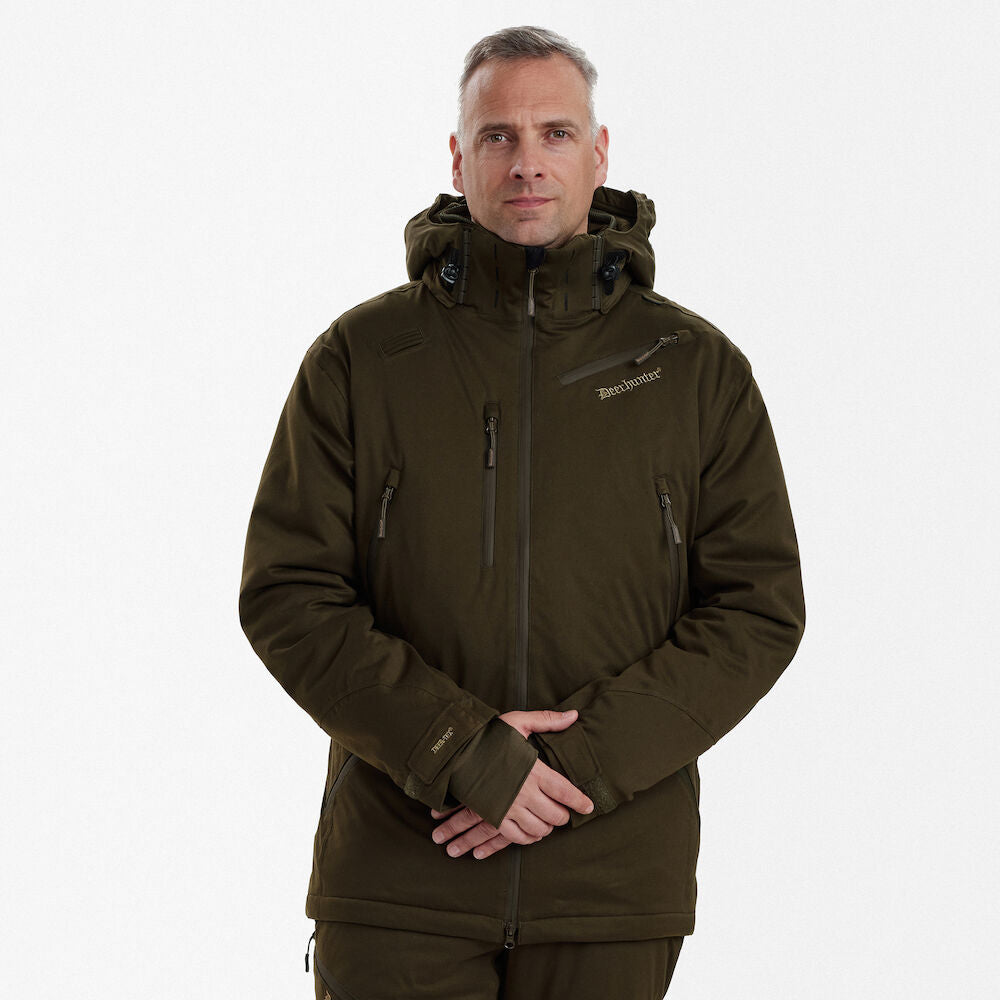 Geaca Deerhunter Excape Winter, Art Green, izolatie termica, de iarna