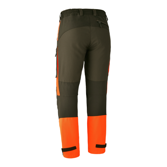 Pantaloni Deerhunter Strike Extreme, orange, impermeabili