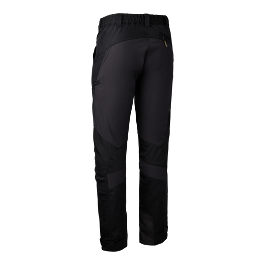 Pantaloni elastici Deerhunter Rogaland Stretch cu contrast, negru