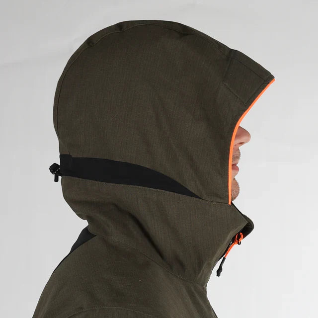 Jacheta Alaska Durashield, Night Green, ripstop, rezistenta la apa