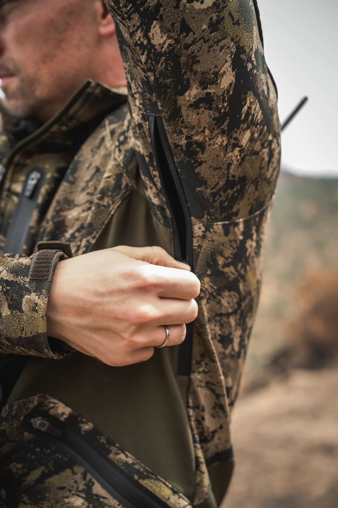 Jacheta Seeland Chaser Aero Camo InVIs MPC Verde