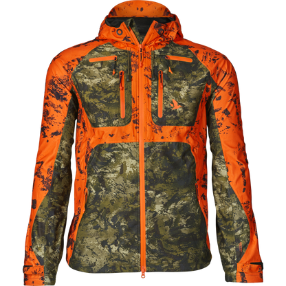 Geaca Seeland Vantage, impermeabila, orange/camo