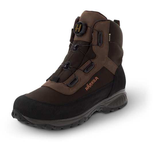 Bocanci Harkila Atammik, Gore-Tex, impermeabili, sireturi rapide, Dark brown