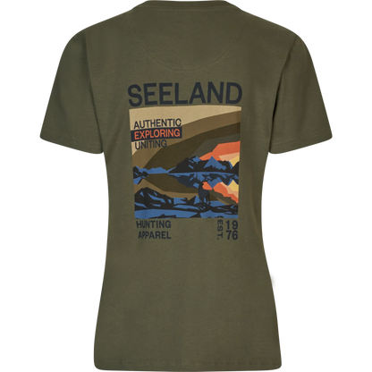 Tricou dama Seeland Leala, Grape Leaf
