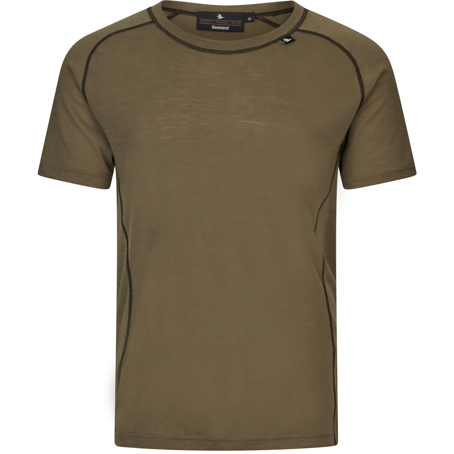 Tricou Seeland Apex Merino, Covert Green