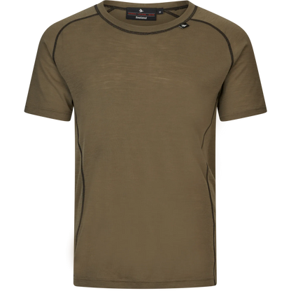 Tricou Seeland Apex Merino, Covert Green