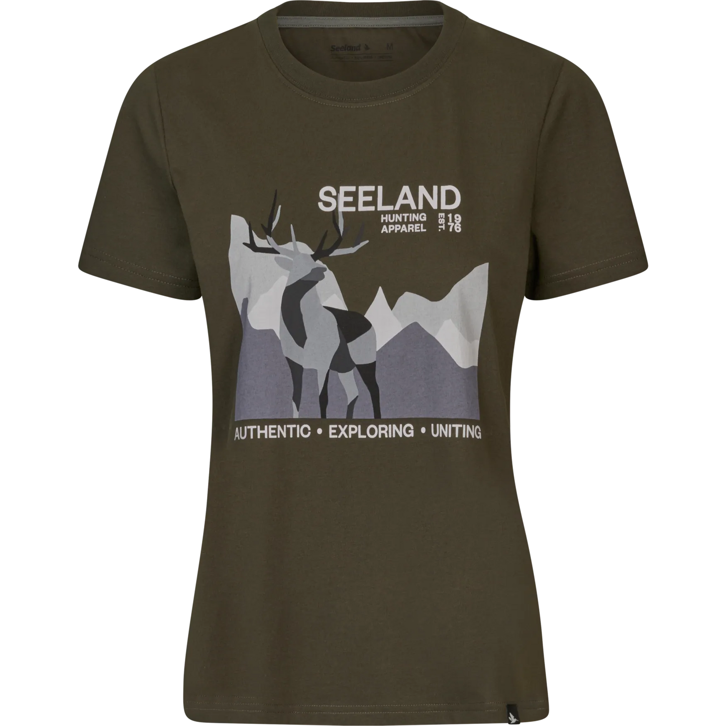 Tricou dama Seeland Sadie, Pine Green