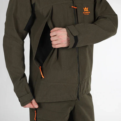 Jacheta Alaska Durashield, Night Green, ripstop, rezistenta la apa