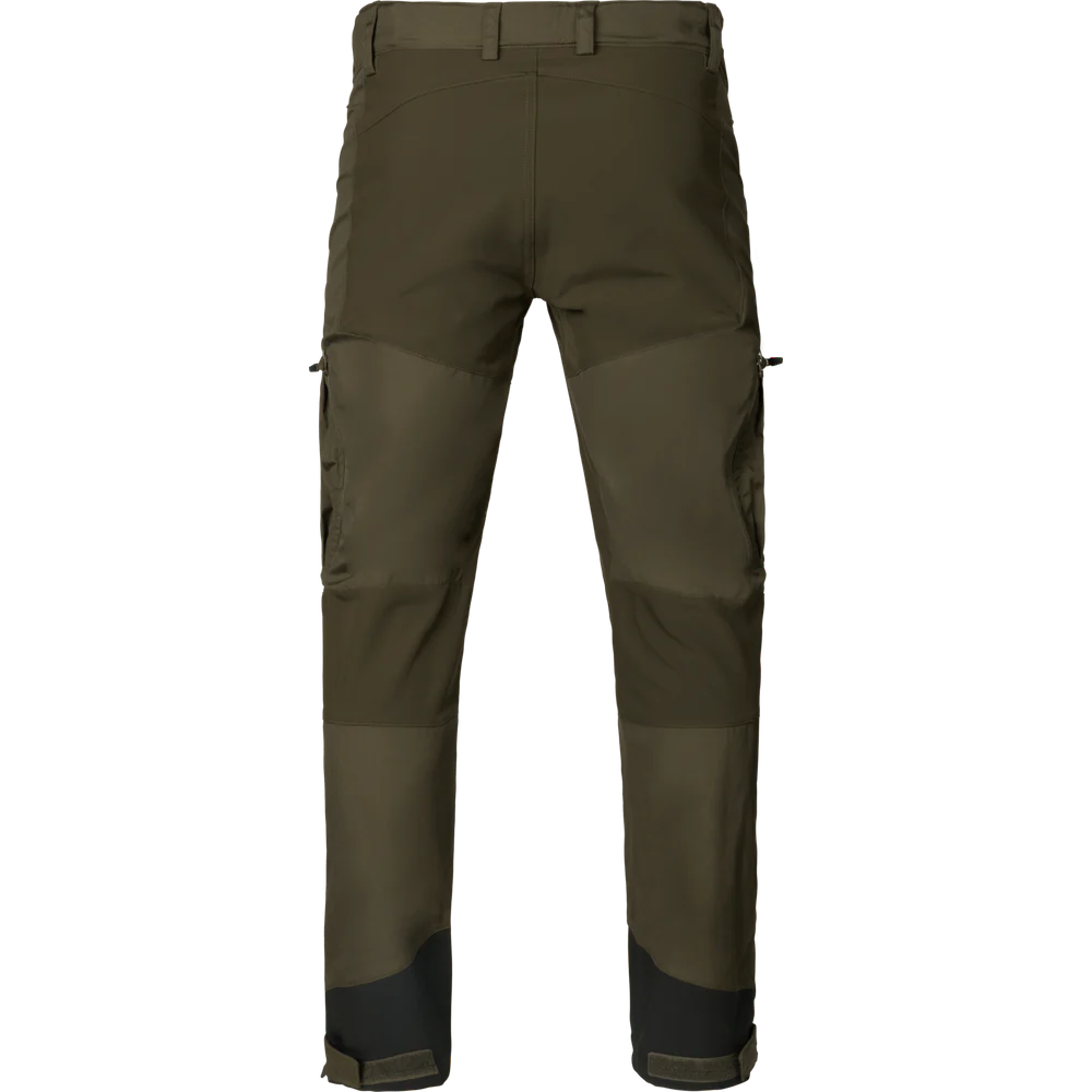 Pantaloni Seeland Hemlock, elastici si respirabili, Pine Green/Grizzly Brown