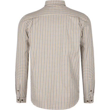 Camasa Seeland Oxford Shooting Shirt, Classic Blue/Classic Brown Check