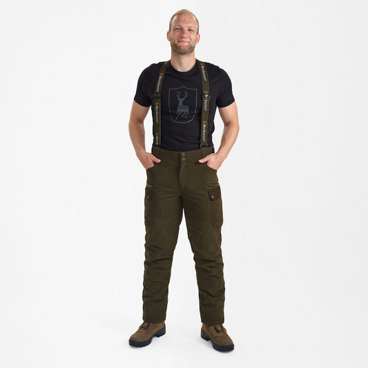 Pantaloni Deerhunter Eagle Winter, cu bretele, de iarna