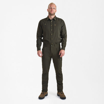 Pantaloni Deerhunter Canopy, Forest Green, subtiri si respirabili, uscare rapida