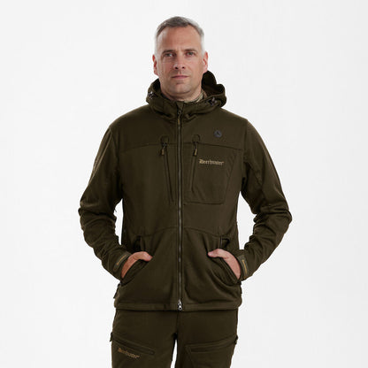 Geaca Deerhunter Excape softshell, verde, rezistenta la apa