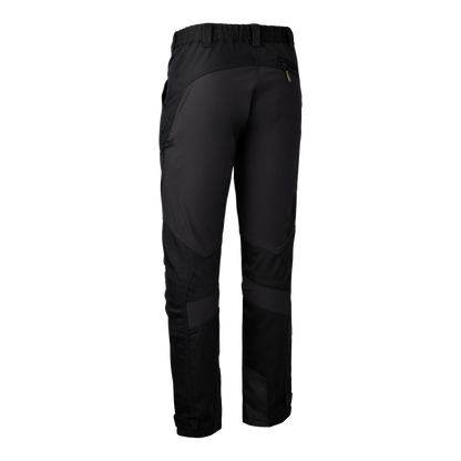 Pantaloni elastici Deerhunter Rogaland Stretch cu contrast, negru