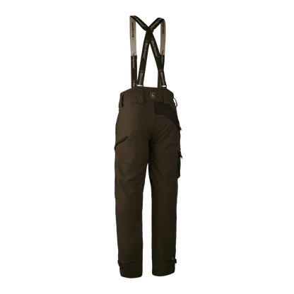 Pantaloni Deerhunter Muflon Extreme, culoare Wood, cu bretele, de iarna