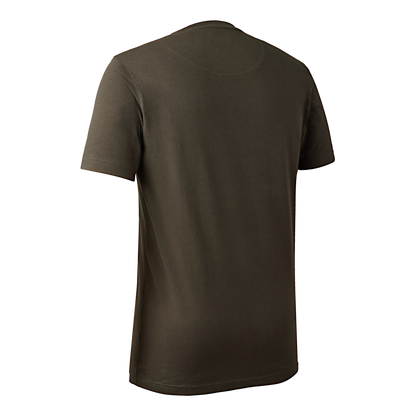 Tricou Deerhunter Logo, Fallen Leaf