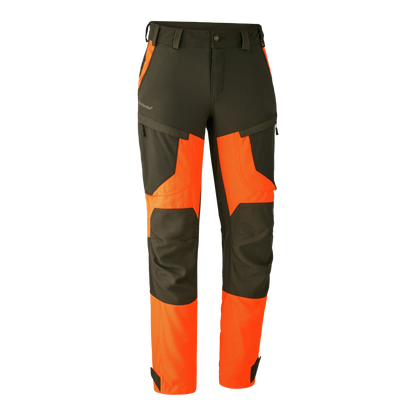 Pantaloni Deerhunter Strike Extreme, orange, impermeabili