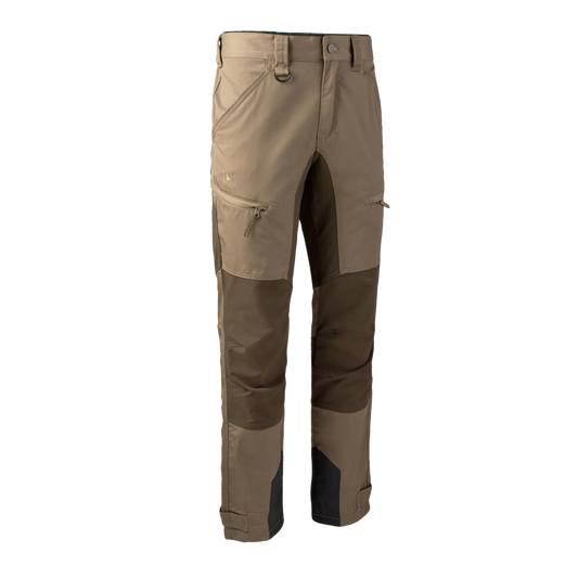 Pantaloni elastici Deerhunter Rogaland Stretch cu contrast, Driftwood