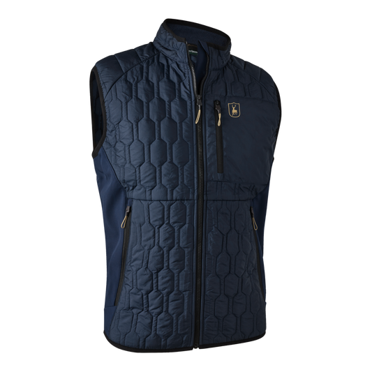 Vesta Deerhunter Mossdale Quilted, Dress Blues, rezistenta la apa