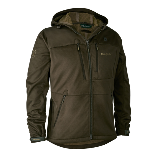Geaca Deerhunter Excape softshell, verde, rezistenta la apa