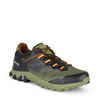 Pantofi AKU Levia GTX, pentru Hiking, Verde/Oranj