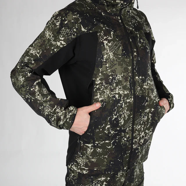 Jacheta Alaska Chaser Stretch, camuflaj, usoara, rezistenta la apa