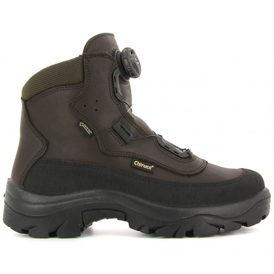 Bocanci CHIRUCA Labrador, Gore-Tex, sireturi rapide BOA, piele maro, impermeabili