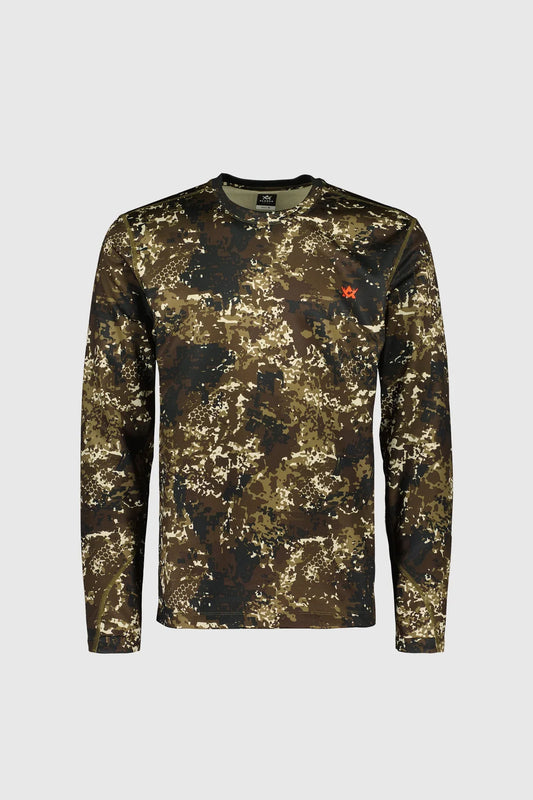 Tricou Alaska CoolDry, BlindTech Forest, cu maneca lunga