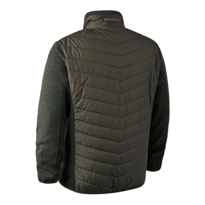 Geaca Deerhunter Moor Padded cu tricot, culoare Timber